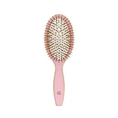 Afbeelding van Bamboom Detangler Pink Flamingo Hairbrush Large