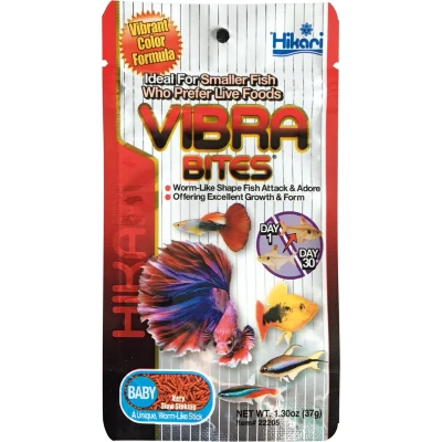 Afbeelding van Hikari Tropical Vibra Bites Baby Vissenvoer 37 g