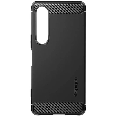 Afbeelding van Spigen Rugged Armor hoesje voor Sony Xperia 1 VI matzwart