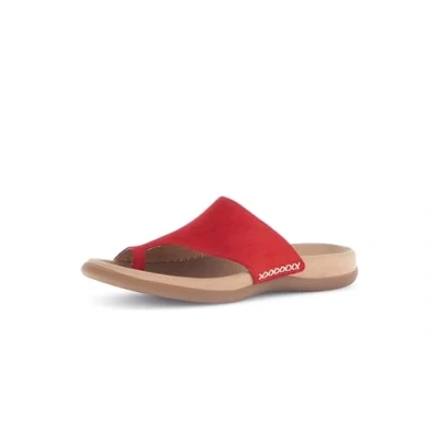 Afbeelding van Gabor Teensandalen, Dames, Maat: 39, Fire Veloursleer