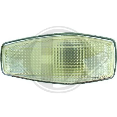 Afbeelding van DIEDERICHS 6852078 Knipperlichten Wit aan beide zijden, inbouw zijkant Zonder lamphouder Wy5W HYUNDAI: Trajet, Getz, KIA: Picanto I