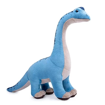 Afbeelding van lilizzhoumax Pluche Brachiosaurus 35cm/14&quot;, Leuke Knaagdier Vulling Poppen, Dinosaurus Zachte Wilde Dieren Speelgoed, Cadeau voor Kinderen