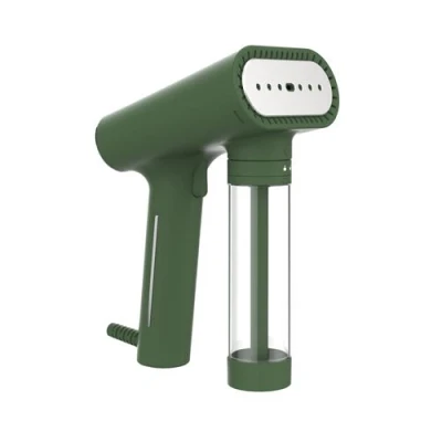 Afbeelding van STEAMONE Draagbare stoomstomer Reisstrijkijzer Hoog vermogen 2000W Hoge autonomie en tank 150ml Kabel 3m Strijkijzer voor delicate stoffen KARL GREEN EUNS150G