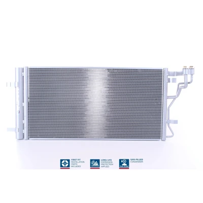 Afbeelding van NISSENS 940831 Condensor Airco Met droger Aluminium 605 R 134a