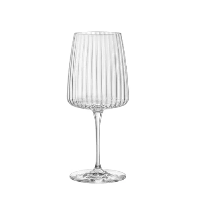 Afbeelding van Bormioli Rocco Exclusiva Merlot 6 x 532 ml rode wijnglazen van glanzend glas met Secure Edge technologie en XLT behandeling voor duurzaamheid, Made in Italy
