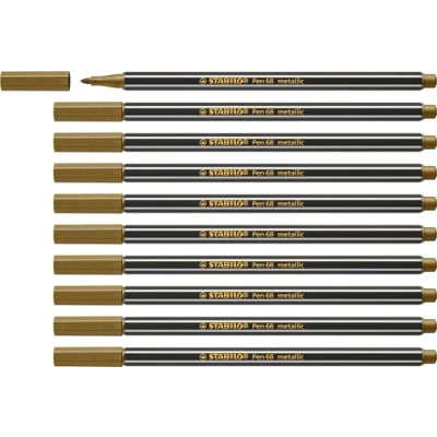 Image de STABILO FEUTRE PEN 68 METALLIC OR
