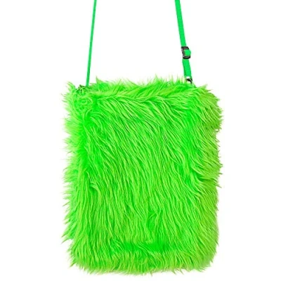 Image de Sac à main pelucheux rose fluo tendance