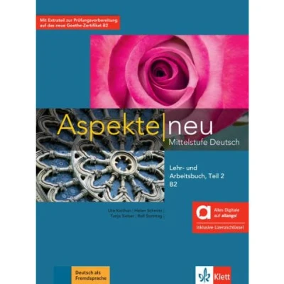 Image de Aspekte neu B2 Livre + cahier (VOLUME 2) hybride