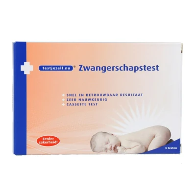 Afbeelding van Testjezelf.Nu Zwangerschapstest Casette (3 St). eFarma