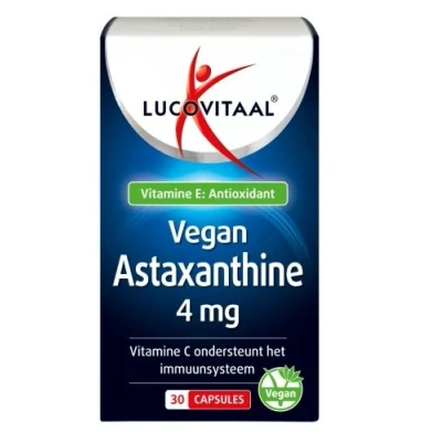 Afbeelding van Lucovitaal Vegan Astaxanthine 4mg Capsules