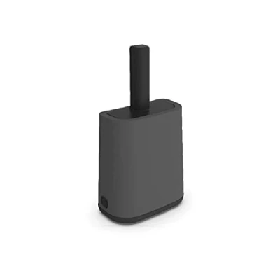 Image de Rotho MyPet Biala Pelle avec support et sac XL, plastique (PP recyclé), anthracite/noir, 16,2 x 9,1 29,0 cm