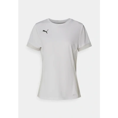 Afbeelding van Puma Teamgoal Matchday Sport Tshirt, Dames, Maat: Small, White/black/feather gray