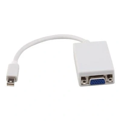 Image de Secomp ROLINE Mini DisplayPort VGA Adapter convertisseur vidéo blanc