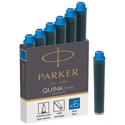 Image de PARKER ETUI 6 CART MINI QUINK BLEU