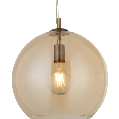 Afbeelding van Searchlight Balls Hanglamp Ø 35 X 120 Cm Amber
