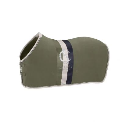 Image de Eskadron Couvertures Anti Transpiration Classic Sports Fleece Stripe Dusty OliveVendu par Agradi
