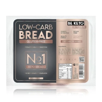 Afbeelding van Be keto No1 Bread 190 g glutenvrij brood rijk aan vezels en eiwitten voor koolhydraatarm dieet