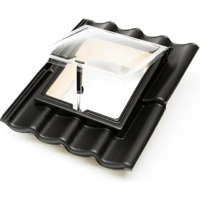 Afbeelding van Ubbink Dakraam snd snd1 4 pans 380x440mm 110213