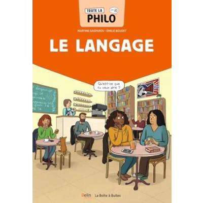Afbeelding van Toute la philo en BD Le langage