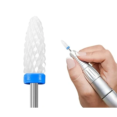 Afbeelding van Sunone Keramische snijder medium kegel voor manicure en pedicure blauw