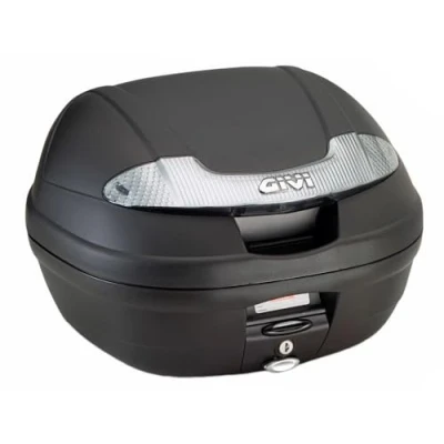 Afbeelding van Givi E340NT Vision Tech Monolock Topcase met plaat, effen zwart