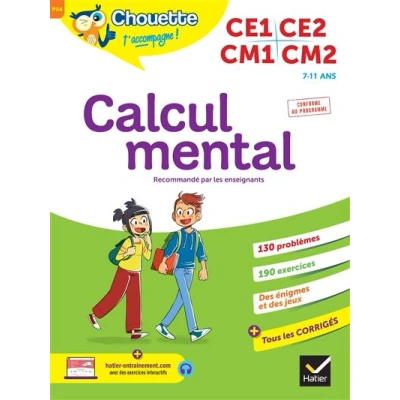 Image de Chouette Calcul mental CE1/CE2/CM1/CM2