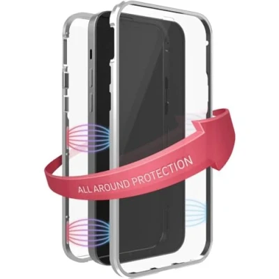 Afbeelding van Black Rock 360 Glass Cover Apple iPhone 13 Mini Zilver