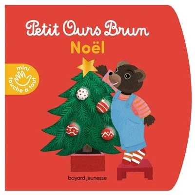 Image de Noël Petit Ours Brun mini touche à tout