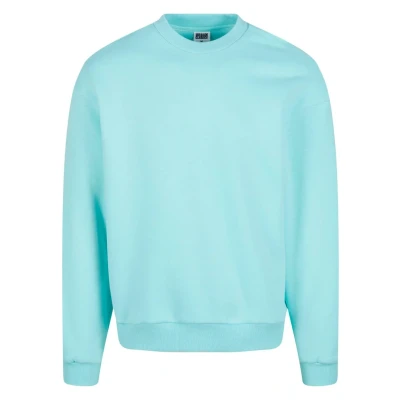 Afbeelding van Urban Classics Fluffy Crewneck Sweater, Heren, Maat: Large, Berylblue