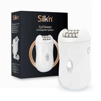 Afbeelding van Silk&#039;n Epilator dames EpiTweez voor het snel verwijderen van haar Wit