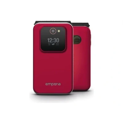Image de emporiaJOY Téléphone de service RAM 64 Mo / Mémoire interne 128 microSD slot 240 x 320 pixels rear camera 2 MP rouge