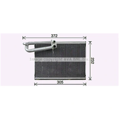 Afbeelding van PRASCO VLV101 Airco Verdamper