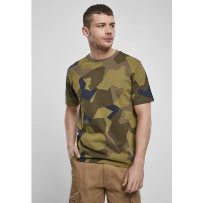 Afbeelding van Brandit Tshirt print, Heren, Maat: XXL, Swedish camo