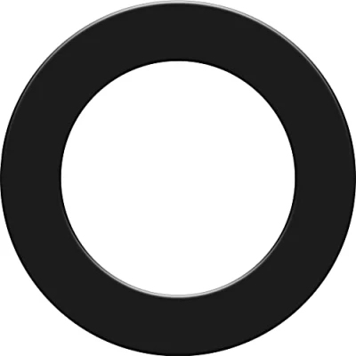 Afbeelding van KOTO Dartbord Surround Zwart, Hoogwaardige Dartomranding, Dart Surroundring, Bescherming Pijlen &amp; Muren, Gemakkelijk te bevestigen
