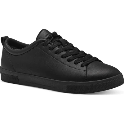 Afbeelding van Tamaris Sneakers laag, Dames, Maat: 36, Black uni Kunststof
