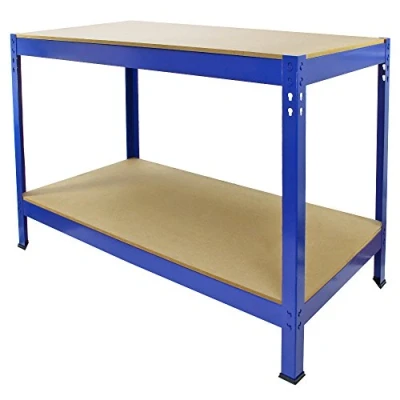 Afbeelding van Q Rax Werkbank Blauw 120x60x90 cm Draagkracht: 200 kg per plank workmate werktafel