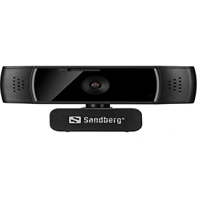 Afbeelding van Sandberg USB Autofocus DualMic webcam 2,07 MP 1920 x 1080 Pixels 2.0 Zwart