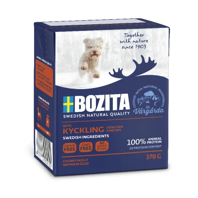 Afbeelding van Bozita Hapjes in Gelei 24 x 370 g Hondenvoer Kip
