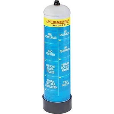 Afbeelding van ROTHENBERGER Industrial Wegwerp zuurstoffles 110 bar 930 ml, aansluiting: M 10 x 1, 1 stuk
