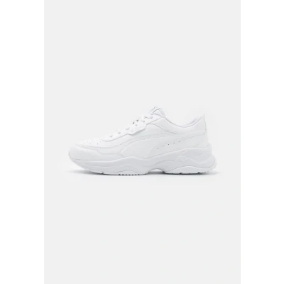 Afbeelding van Puma Cilia MODE Sneakers laag, Dames, Maat: 36, White/silver Hoogwaardig imitatieleer