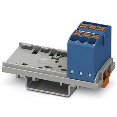 Afbeelding van Phoenix Contact 3273002 Verdeelblok 28.6 mm Spanveer Blauw 10 stuk(s)