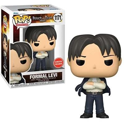 Afbeelding van Funko Pop! Attack on Titan Formal Levi #1171 Exclusive