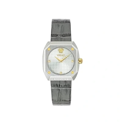 Afbeelding van Versace Antares VE9E00124 Horloge Leer Grijs Ø 35 mm