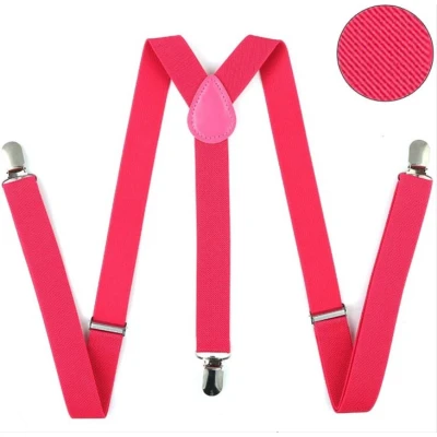 Afbeelding van CHPN bretels Roze Broekhouder One size Verstelbaar Elastisch Unisex