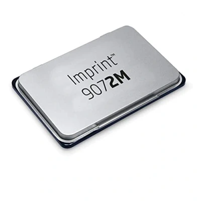 Image de Trodat Imprint 9072M Tampon encreur Noir Métal Dimensions 11 x 7 cm