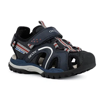 Afbeelding van Geox J Borealis Boy B sandalen voor meisjes, Navy/Rood