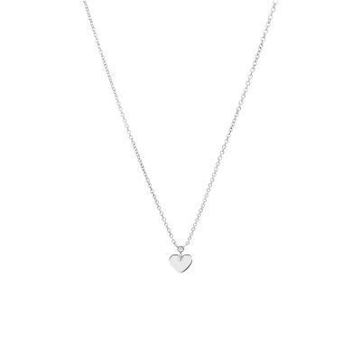 Afbeelding van Lucardi Ketting silvercoloured, Dames, Maat: One Size, Silver/coloured