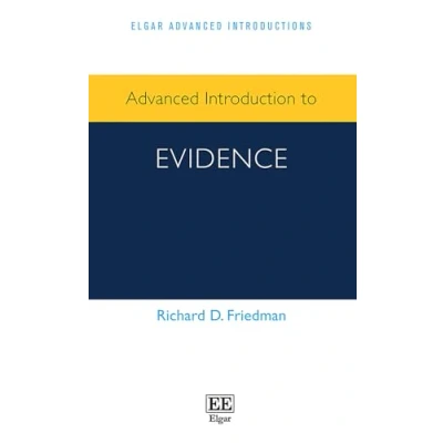 Afbeelding van Elgar Advanced Introductions series Introduction to Evidence