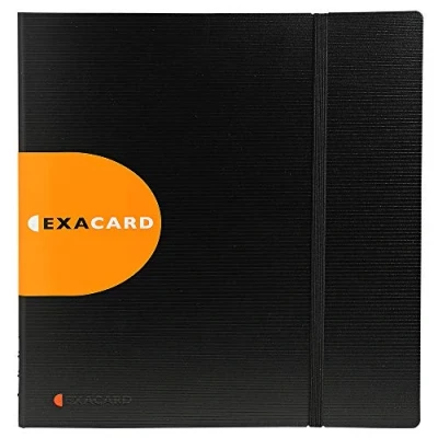 Afbeelding van Exactive visitekaartjeshouder, 320 kaarten, 26,5 x 25 cm