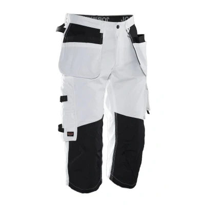 Afbeelding van Jobman 2133 Painters&#039; Long Shorts 65213311 Wit/zwart